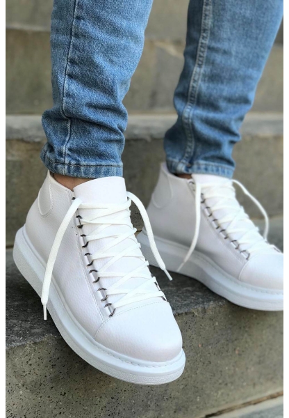 MN258 - CBT Roma Erkek Bot BEYAZ