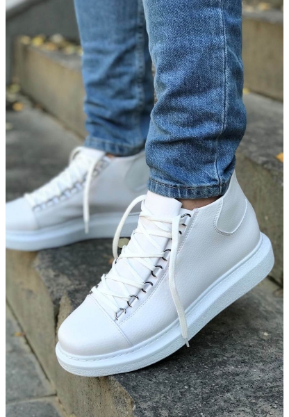 MN258 - CBT Roma Erkek Bot BEYAZ