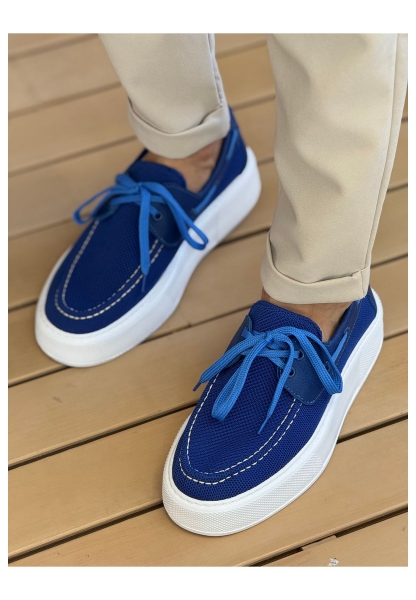 MN2602 - Triko Erkek Ayakkabı MAVI