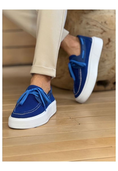 MN2602 - Triko Erkek Ayakkabı MAVI