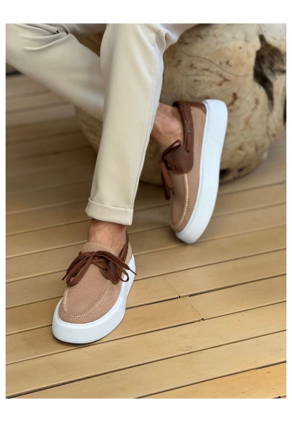 MN2602 - Triko Erkek Ayakkabı TABA