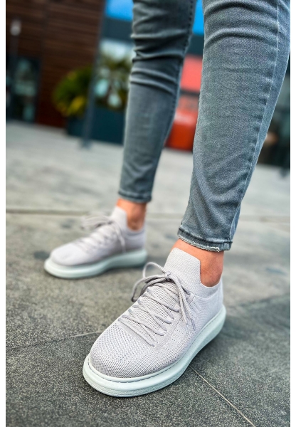 MN307 - RT Tricot Erkek Ayakkabı GRI