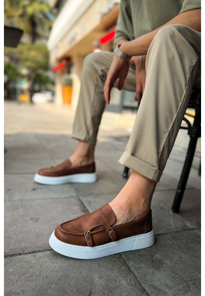 MN417 - CBT Mancini Erkek Ayakkabı TABA