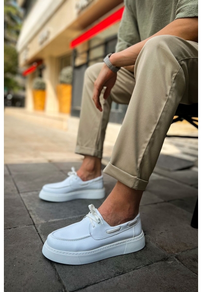 MN419 - CBT Torrini Erkek Ayakkabı BEYAZ