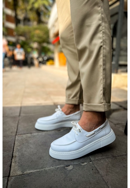 MN419 - CBT Torrini Erkek Ayakkabı BEYAZ