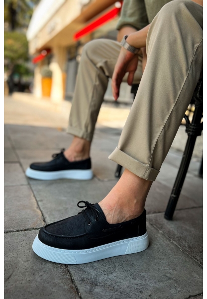 MN419 - CBT Torrini Erkek Ayakkabı SIYAH