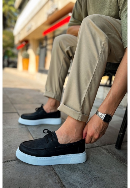 MN419 - CBT Torrini Erkek Ayakkabı SIYAH