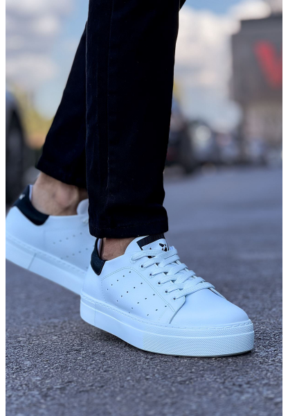 MN983 - CBT Tennis Erkek Ayakkabı BEYAZ/SIYAH