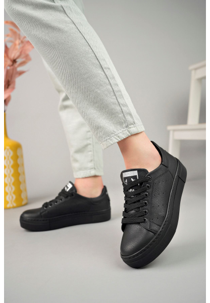 MN983 - CST Tennis Erkek Ayakkabı SIYAH