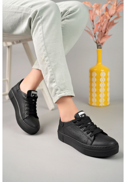 MN983 - CST Tennis Erkek Ayakkabı SIYAH