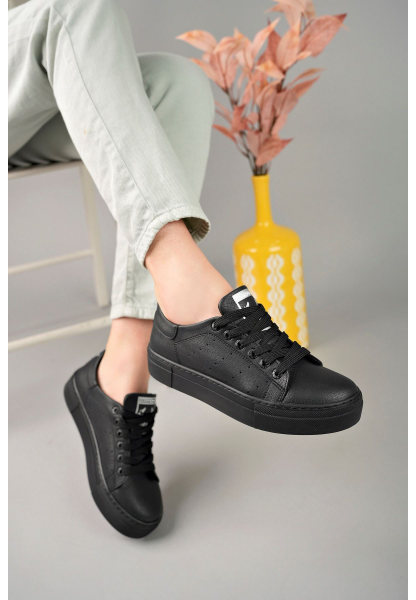 MN983 - CST Tennis Erkek Ayakkabı SIYAH