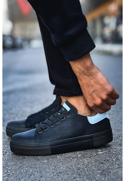 MN983 - CST Tennis Erkek Ayakkabı SIYAH/BEYAZ