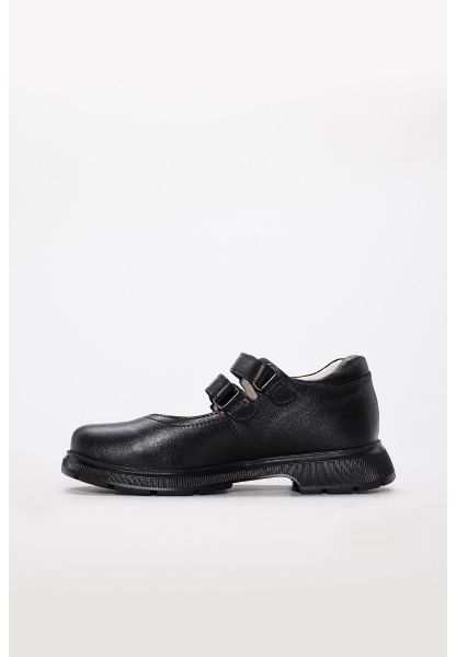 Ayakkabıhane Hakiki Deri Siyah Unisex Çocuk Casual Ayakkabı AH07006XCA5001