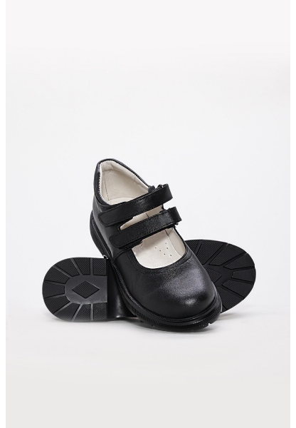 Ayakkabıhane Hakiki Deri Siyah Unisex Çocuk Casual Ayakkabı AH07006XCA5001