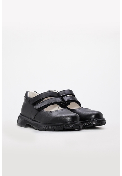 Ayakkabıhane Hakiki Deri Siyah Unisex Çocuk Casual Ayakkabı AH07006XCA5001