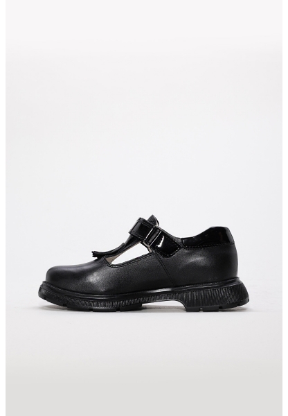 Ayakkabıhane Hakiki Deri Siyah Rugan Unisex Çocuk Casual Ayakkabı AH07006XCA5000