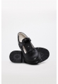 Ayakkabıhane Hakiki Deri Siyah Rugan Unisex Çocuk Casual Ayakkabı AH07006XCA5000