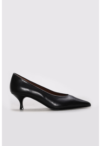 Ayakkabıhane Hakiki Deri SIYAH Kadın Babet Ayakkabı 019ZA26 AH07019ZA26-537