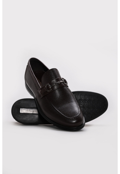 Ayakkabıhane Hakiki Deri Kahve Floter Erkek Klasik Ayakkabı AH07095MA5683