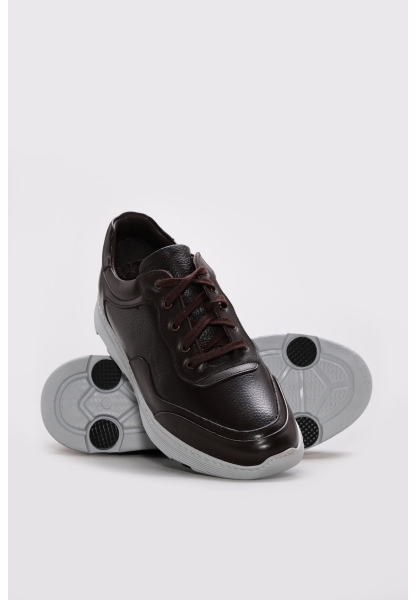 Ayakkabıhane Hakiki Deri Kahve Erkek Casual Ayakkabı AH07095MA2225