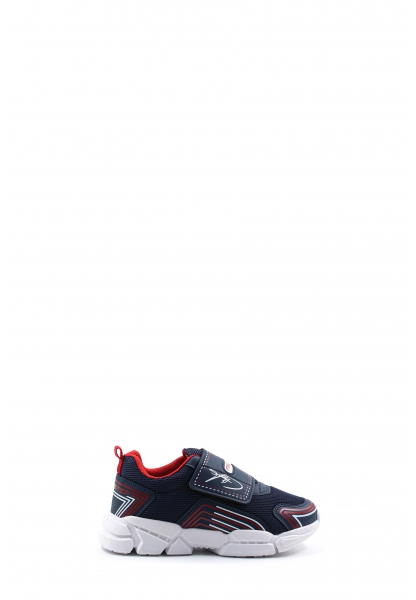 Ayakkabıhane Lacivert Kırmızı Unisex Çocuk Sneaker Ayakkabı 133XCAA AH07133XCAA-35