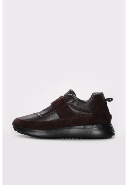 Ayakkabıhane Hakiki Deri Kahve Süet Kadın Casual Ayakkabı 136ZA910 AH07136ZA910-10