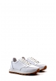 Ayakkabıhane İçi Dışı Hakiki Deri Beyaz Erkek Spor Sneaker Ayakkabı AH0815471835