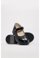 Ayakkabıhane Hakiki Deri Siyah Rugan Unisex Çocuk Casual Ayakkabı AH07157XA034