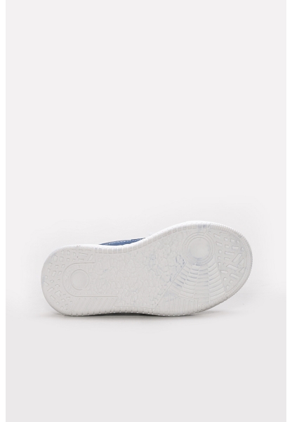 Ayakkabıhane İçi Dışı Hakiki Deri Mavi Unisex Çocuk Casual Günlük AH081572412127