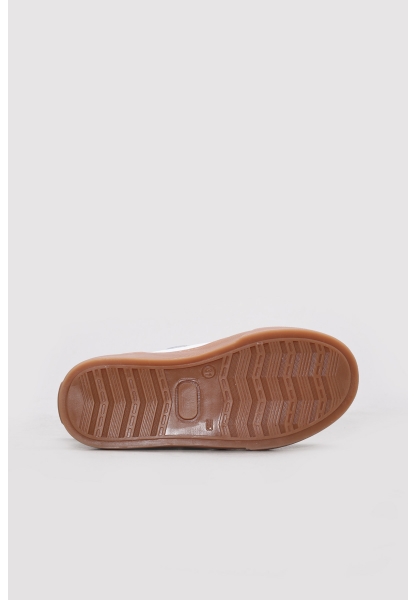 Ayakkabıhane İçi Dışı Hakiki Deri Beyaz Pembe Kız Çocuk Casual Günlük AH081572412516