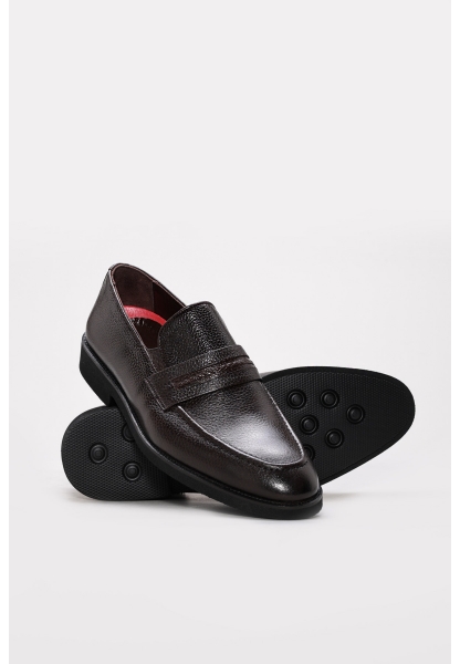 Ayakkabıhane İçi Dışı Hakiki Floter Deri Kahve EVA  Erkek Klasik Ayakkabı AH08159131425