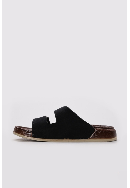 Ayakkabıhane Siyah Yazlık Erkek Terlik AH1E0017154306