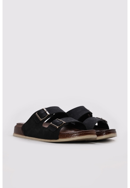 Ayakkabıhane Siyah Yazlık Erkek Terlik AH1E0017154306