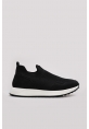  Ayakkabıhane İçi Dışı Hakiki Deri Siyah Erkek Spor Sneaker Ayakkabı AH0821413124386