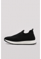  Ayakkabıhane İçi Dışı Hakiki Deri Siyah Erkek Spor Sneaker Ayakkabı AH0821413124386