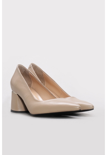 Ayakkabıhane Hakiki Deri  Kadın Kısa Topuklu Ayakkabı AH07215ZA2764