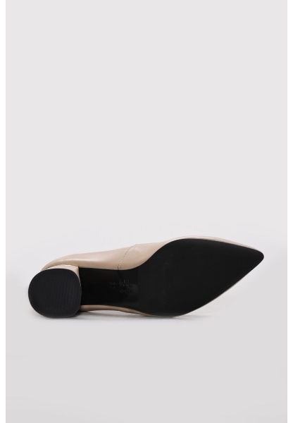 Ayakkabıhane Hakiki Deri  Kadın Kısa Topuklu Ayakkabı AH07215ZA2764