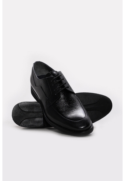 Ayakkabıhane Hakiki Deri Siyah Erkek Klasik Ayakkabı AH07218MA501EVA