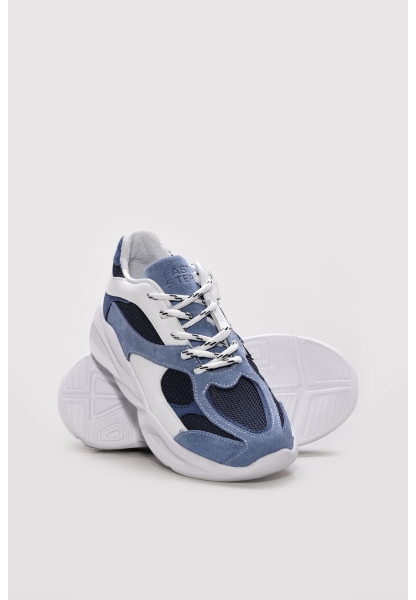 Ayakkabıhane Hakiki Deri Kot Mavi Unisex Çocuk Casual AH07248XA003