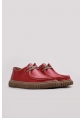 Ayakkabıhane İçi Dışı Hakiki Floter Deri Kırmızı Kadın Casual Ayakkabı AH08257261365