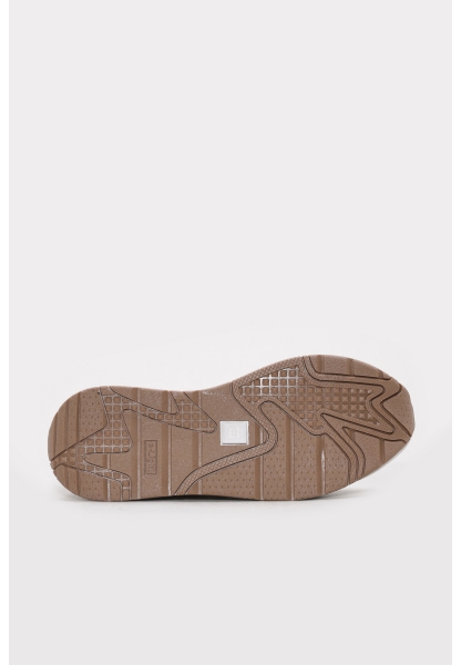 Ayakkabıhane Hakiki Deri Krem Kadın Casual Ayakkabı AH07257ZA111