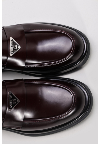 Ayakkabıhane Hakiki Deri Bordo Erkek Casual Ayakkabı AH07259MA2127