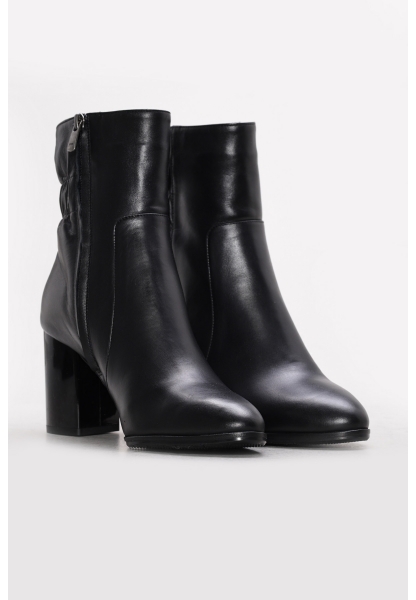 Ayakkabıhane Hakiki Deri Kürklü Siyah Kadın Klasik Bot AH07264KZA687