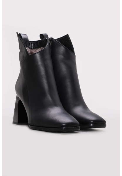 Ayakkabıhane Hakiki Deri Kürklü Siyah Kadın Klasik Bot AH07264KZA682