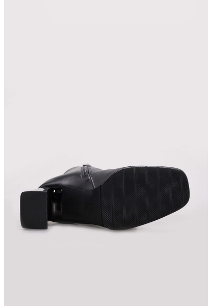 Ayakkabıhane Hakiki Deri Kürklü Siyah Kadın Klasik Bot AH07264KZA682