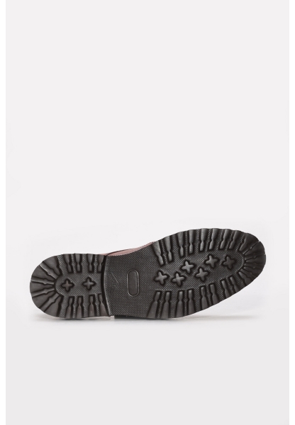 Ayakkabıhane İçi Dışı Hakiki Deri Taba EVA Erkek Oxford Ayakkabı AH082651310243