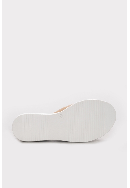 Ayakkabıhane Hakiki Deri Nohut Kadın Dolgu Topuk Terlik 275ZA2026 AH07275ZA2026-15