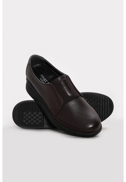 Ayakkabıhane Hakiki Deri Kahve Kadın Casual Ayakkabı AH07290ZA20011