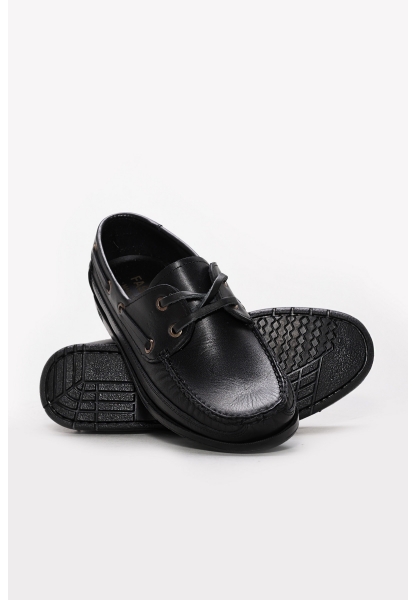 Ayakkabıhane Hakiki Deri Siyah Erkek Ayakkabı 305GA2911 AH07305GA2911-1