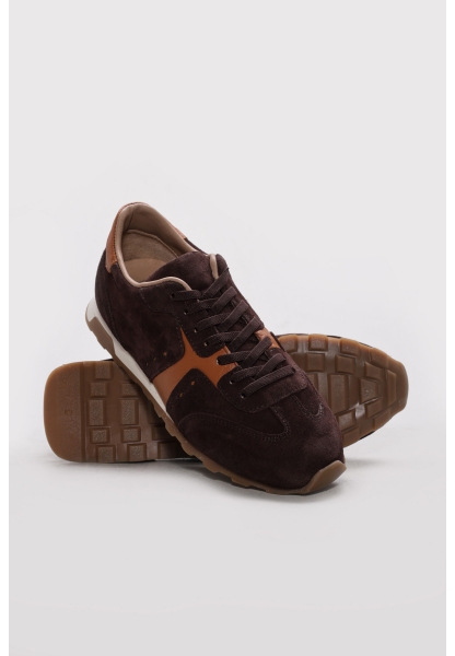 Ayakkabıhane İçi Dışı Hakiki Süet Deri Kahve Kadın Casual Ayakkabı AH083072612730